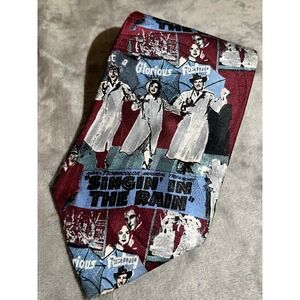 Singin' In The Rain American Film Classics Silk Tie Gene Kelly Musical Necktie